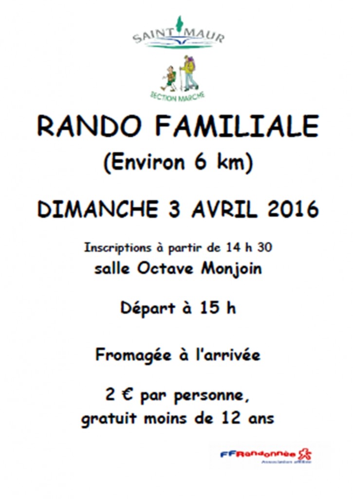 rando fromage 2016